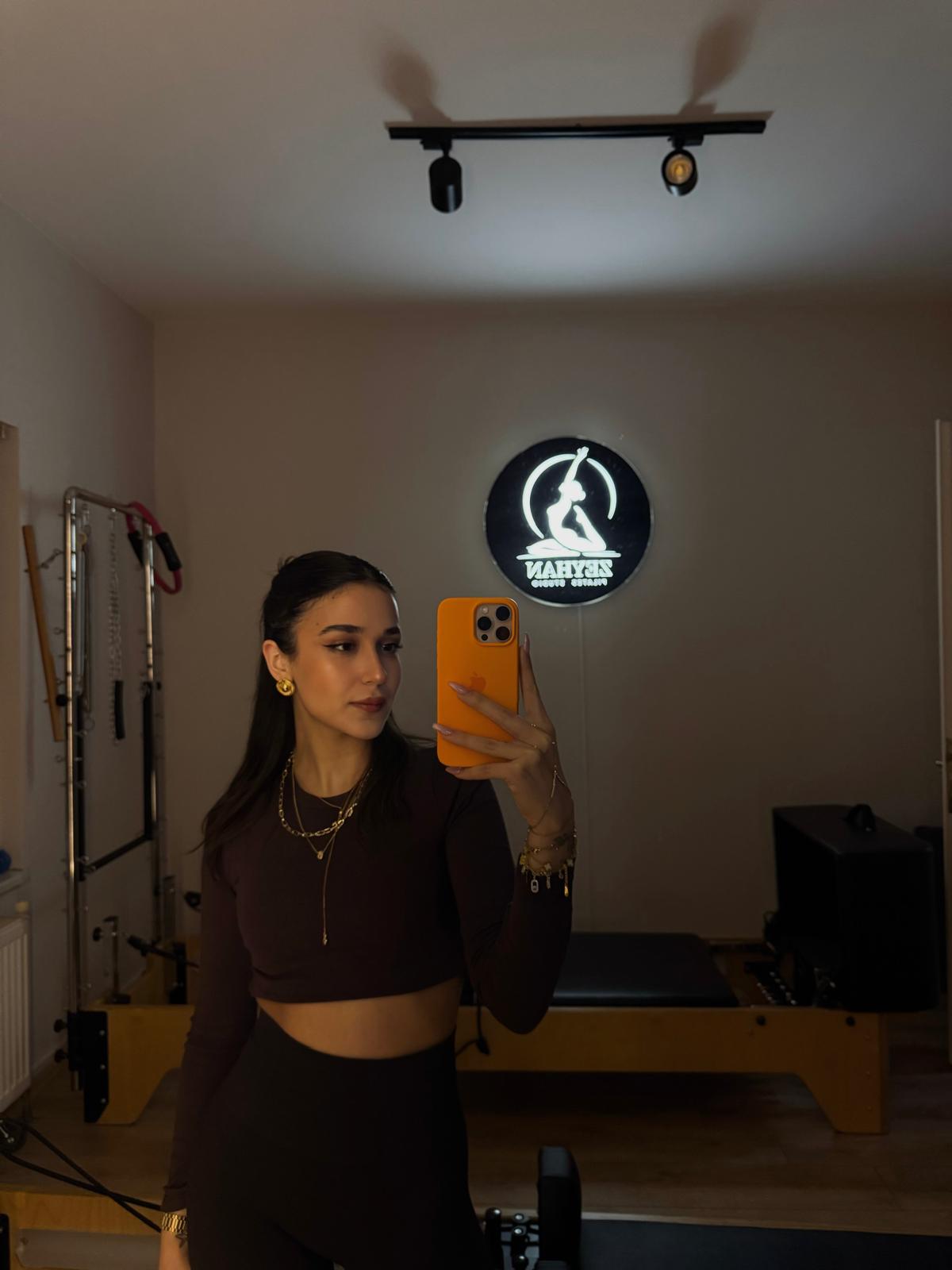 Pelin Öğdüm, Zeyhan Pilates stüdyosunda